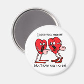 Vreemde liefde magneet (Voorkant / Achterkant)