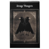 Vreemde menagerie kalender (Hoes)