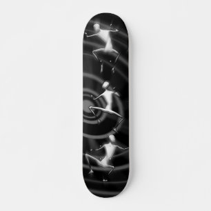 Vreemde mensen persoonlijk skateboard