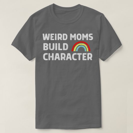 Vreemde moeders maken teken T-shirt (Design voorkant)