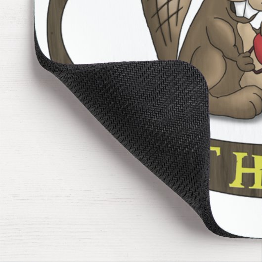 Vreemde Muismat: Slimmer werken is geen Harder Muismat (Hoek)