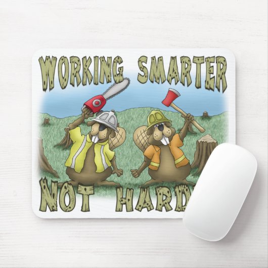 Vreemde Muismatten: Werkster Muismat (Met muis)