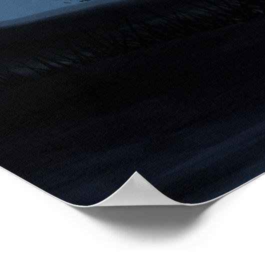 Vreemde nacht poster (Hoek)