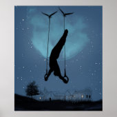 Vreemde nacht poster (Voorkant)