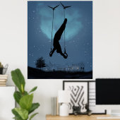 Vreemde nacht poster (Thuiskantoor)