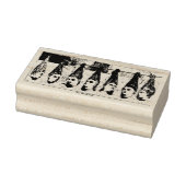 Vreemde onthoofde Victoriaans damesstempel Rubberstempel (Stempel)