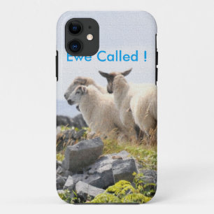 Vreemde Ontwerpen - Schapen in een veld Case-Mate iPhone Case