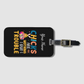 Vreemde paaskippen zijn alleen maar moeilijk bagagelabel (Voorkant (horizontaal))