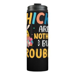 Vreemde paaskippen zijn alleen maar moeilijk thermosbeker