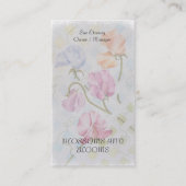 VREEMDE PEAS-WATERVERF VISITEKAARTJES (Voorkant)