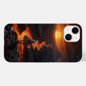 Vreemde planeet Case-Mate iPhone case (Achterkant (horizontaal))