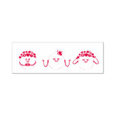 Vreemde planeet zelfinktende stempel (Design)