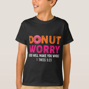 Vreemde Religieuze Donut Zorgt dat God je volledig T-shirt