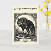 Vreemde Schoonheid van Amon Kaart (Gele Bloem)