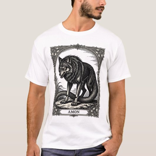 Vreemde Schoonheid van Amon T-shirt (Voorkant)