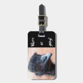 Vreemde sluiting van een Emu in Australië Bagagelabel (Voorkant verticaal)