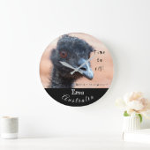 Vreemde sluiting van een Emu in Australië Grote Klok (Huis)