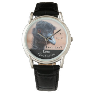 Vreemde sluiting van een Emu in Australië Horloge