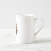 Vreemde sporen uit de ruimte porselein kop (Rechts)