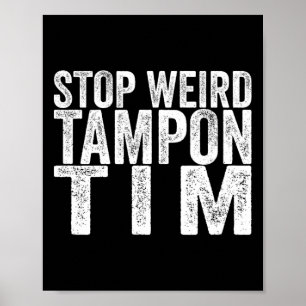 Vreemde Tampon Tim Kamala Harris Eerste Vrouw Pres Poster