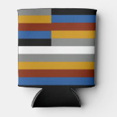 Vreemde trots vlag blikjeskoeler (Voorkant)