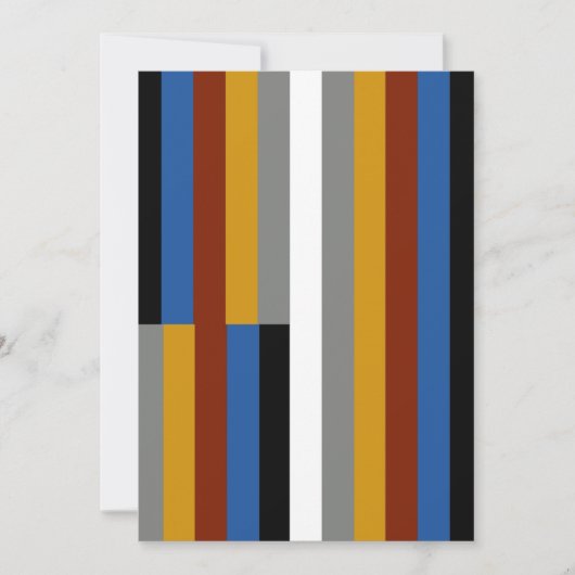 Vreemde trots vlag feestdagenkaart (Voorkant)