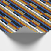 Vreemde trotsvlag cadeaupapier (Hoek)