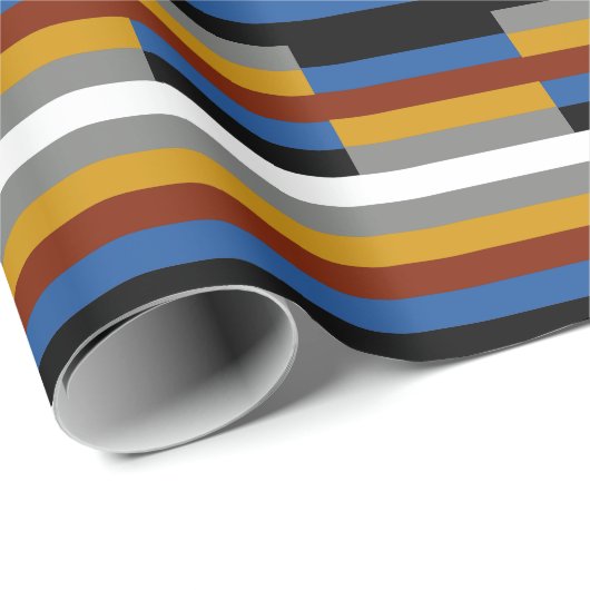 Vreemde trotsvlag cadeaupapier (Rol Hoek)