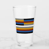 Vreemde trotsvlag glas (Voorkant)