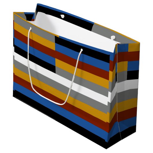 Vreemde trotsvlag groot cadeauzakje (Voorkant Gekanteld)