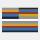 Vreemde trotsvlag inpakpapier vel (Voorkant 3)