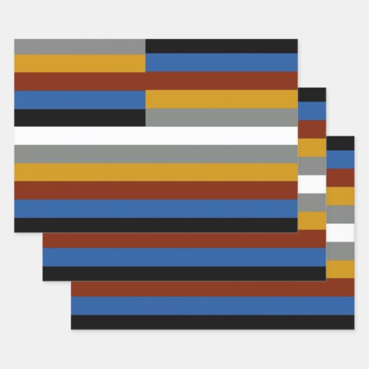 Vreemde trotsvlag inpakpapier vel (Set)