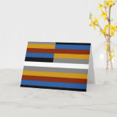 Vreemde trotsvlag kaart (Gele Bloem)