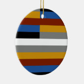 Vreemde trotsvlag keramisch ornament (Rechts)