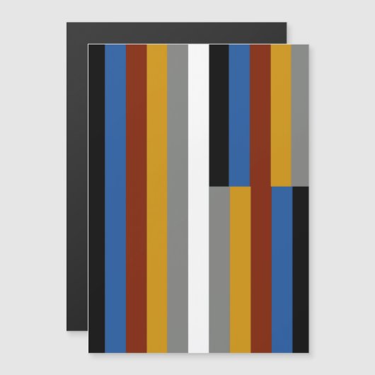 Vreemde trotsvlag magnetische uitnodiging (Voorkant / Achterkant)