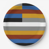 Vreemde trotsvlag papieren bordje (Voorkant)
