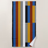 Vreemde trotsvlag strandlaken (Voorkant)