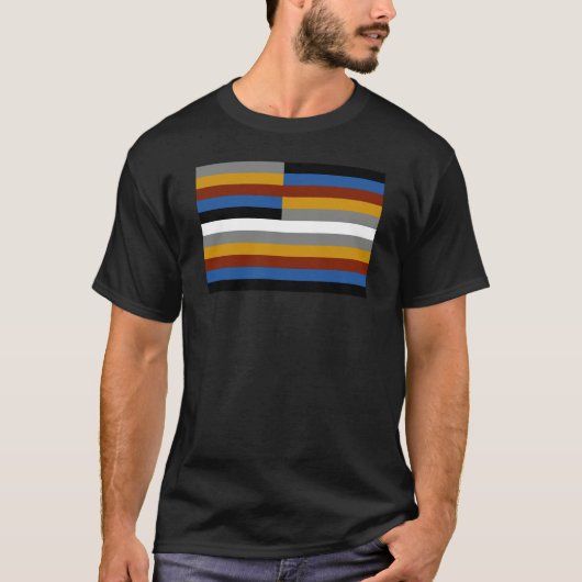 Vreemde trotsvlag t-shirt (Voorkant)