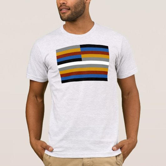 Vreemde trotsvlag t-shirt (Voorkant)