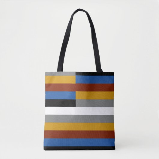 Vreemde trotsvlag tote bag (Voorkant)