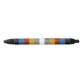 Vreemde trotsvlag zwarte inkt pen (Voorkant)