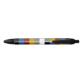 Vreemde trotsvlag zwarte inkt pen (Achterkant)