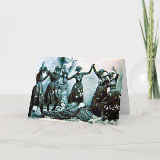 Vreemde Verjaardag Kaart (Voorkant)