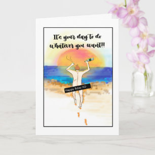 Vreemde verjaardagskaarten voor hem: Vader, Granpa Kaart