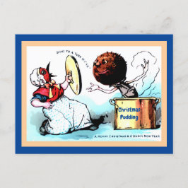 Vreemde, vreemde, grappige kerstbruidsschat briefkaart