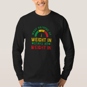 Vreemde wereld met gewichtsverlies Slimming Watche T-shirt