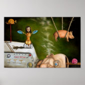 vreemde wetenschap - de robotfabriek poster (Voorkant)