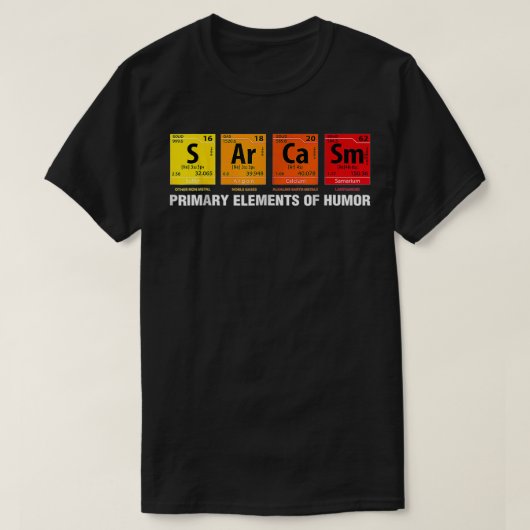 Vreemde wetenschap grap 1 t-shirt (Design voorkant)