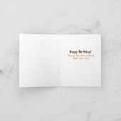 Vreemde zondag kaart (Binnen)