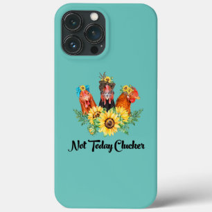 Vreemde zonnebloemen niet zonnige kuikens vandaag Case-Mate iPhone case